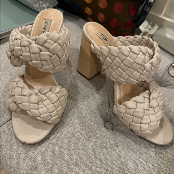 STEVE MADDEN Twisted Bone Mule Heel !!! - Picture 4 of 7